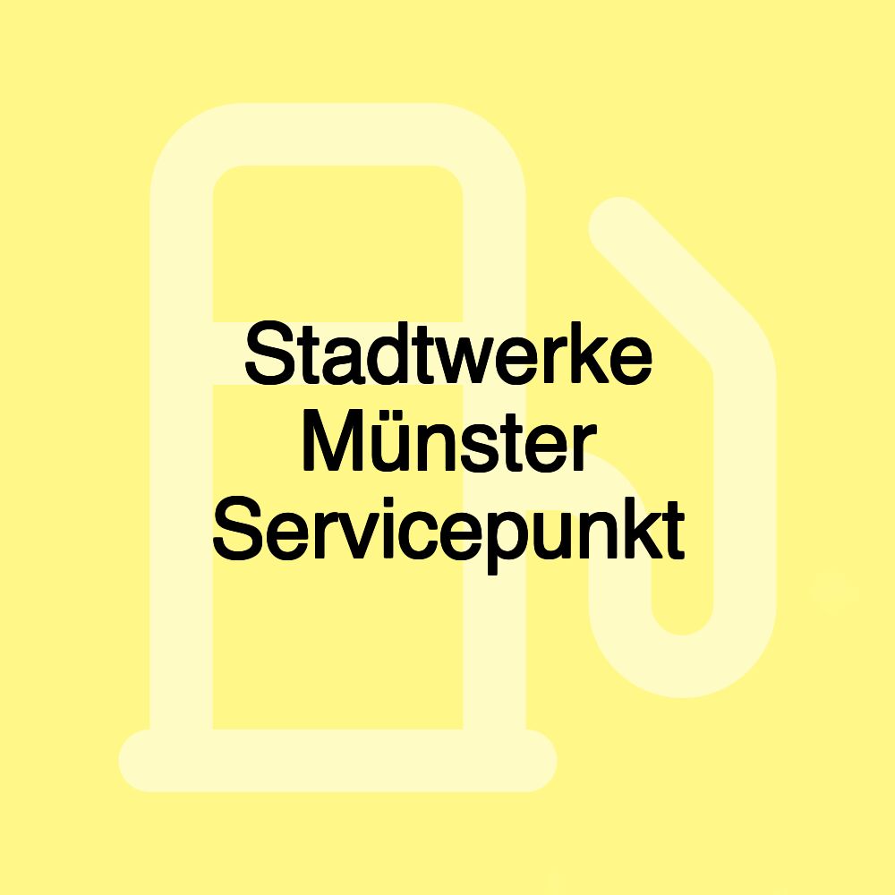 Stadtwerke Münster Servicepunkt