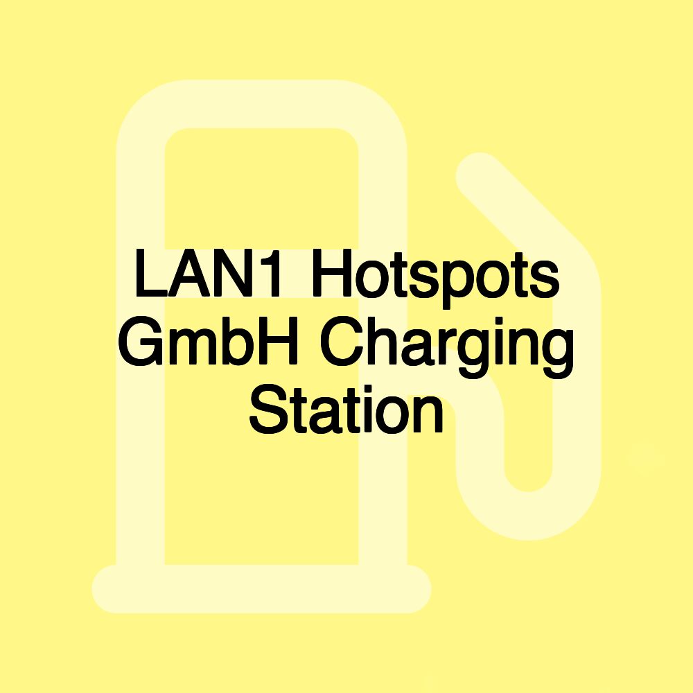 LAN1 Hotspots GmbH Charging Station