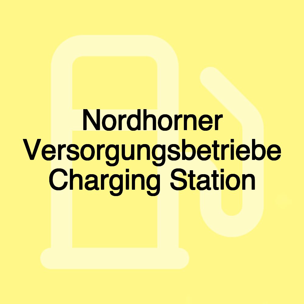 Nordhorner Versorgungsbetriebe Charging Station