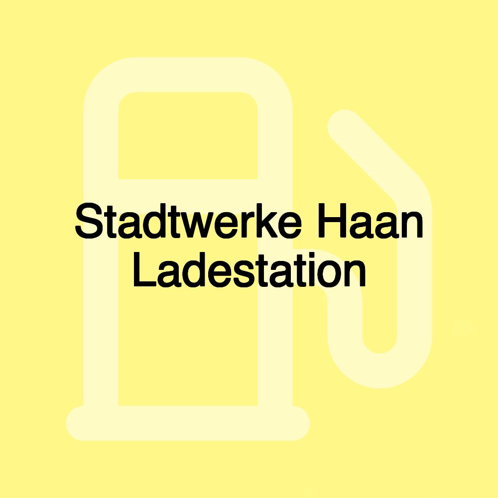 Stadtwerke Haan Ladestation