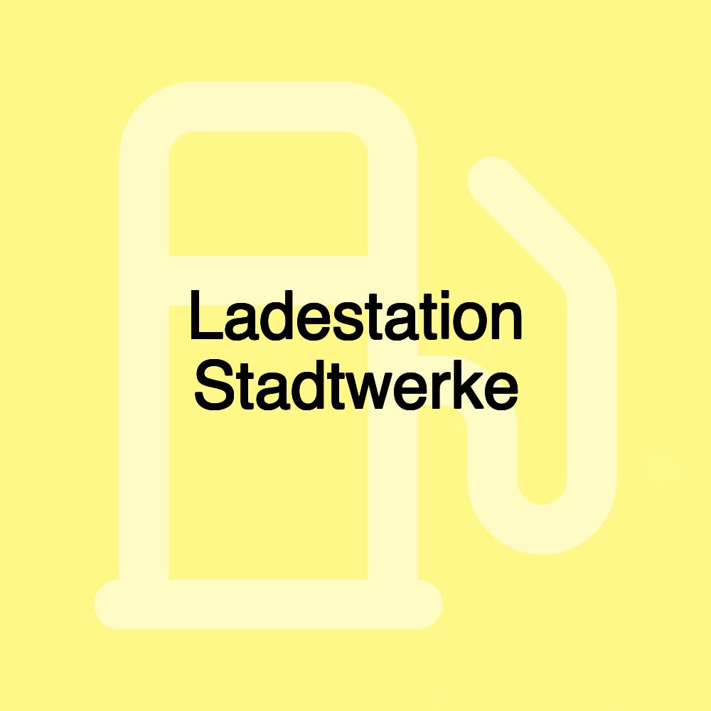 Ladestation Stadtwerke