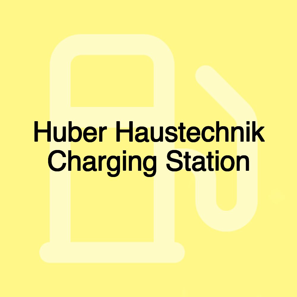 Huber Haustechnik Charging Station