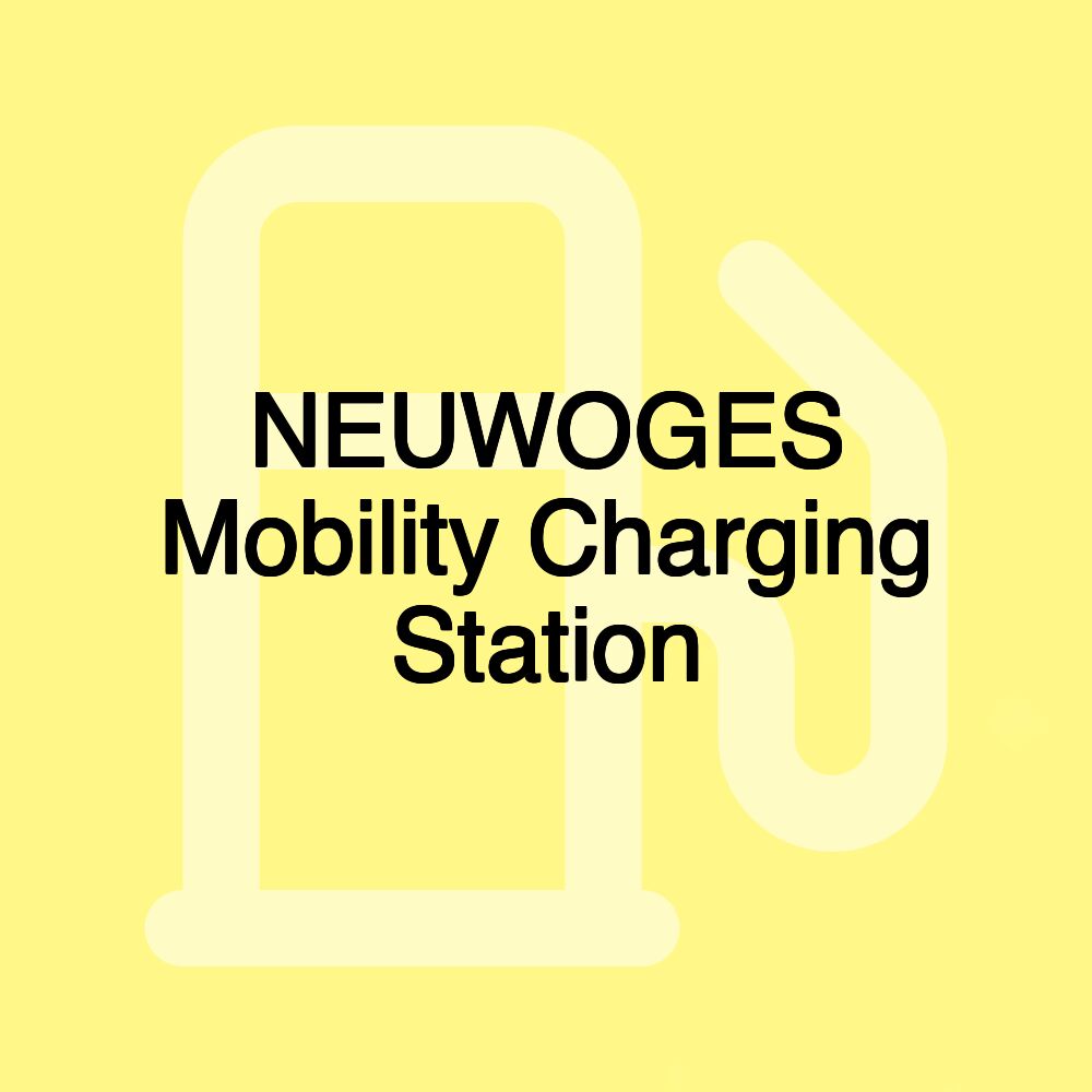 NEUWOGES Mobility Charging Station