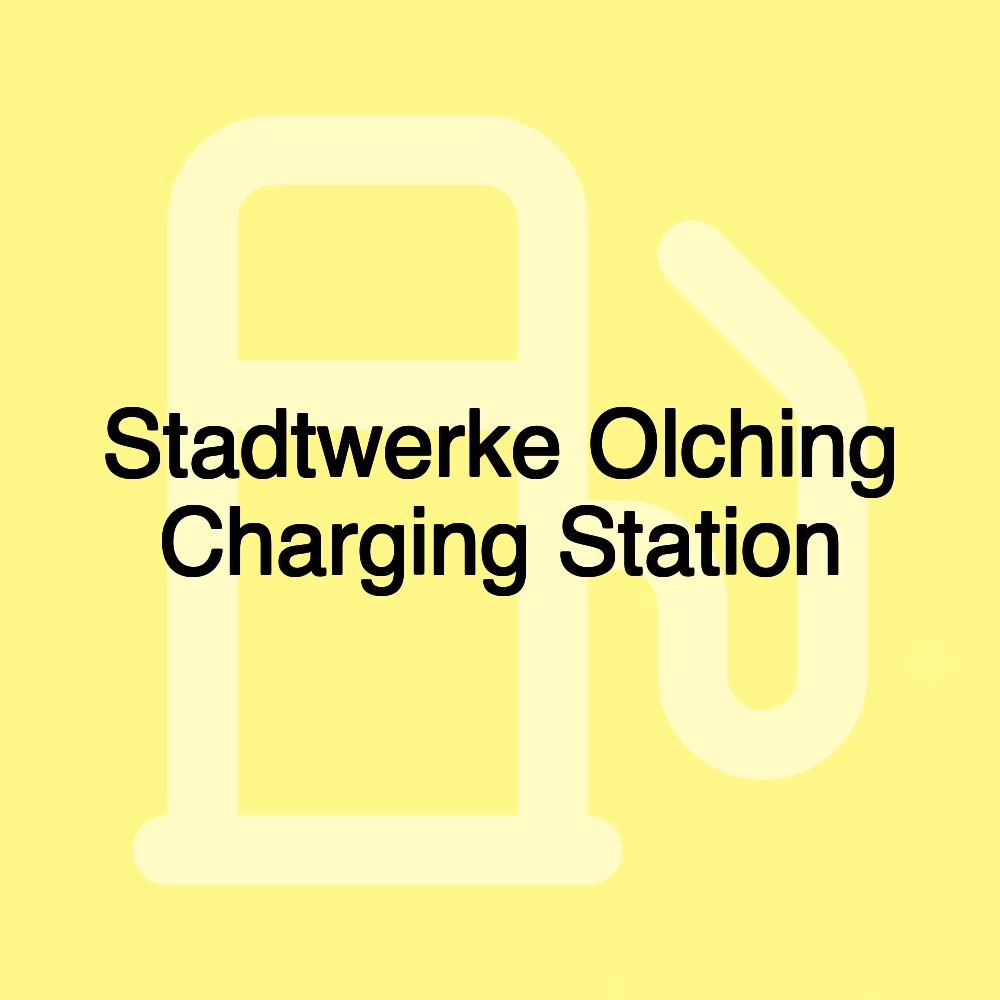 Stadtwerke Olching Charging Station