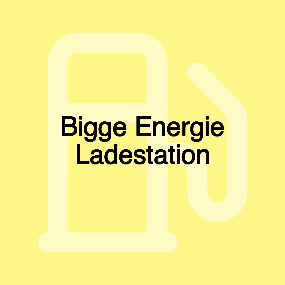 Bigge Energie Ladestation