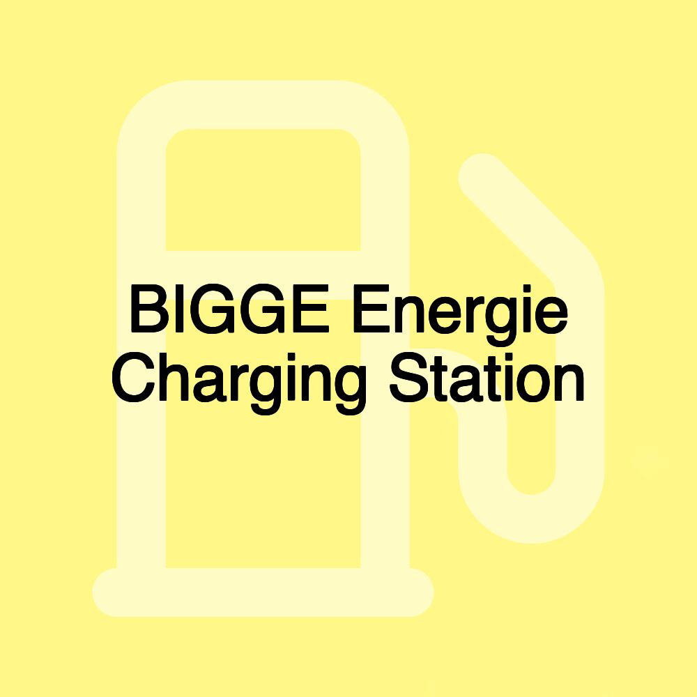 BIGGE Energie Charging Station