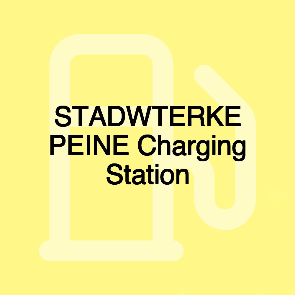 STADWTERKE PEINE Charging Station