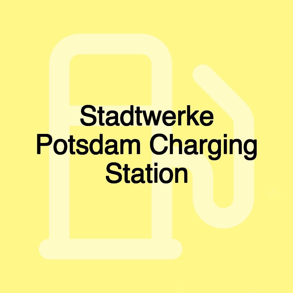 Stadtwerke Potsdam Charging Station