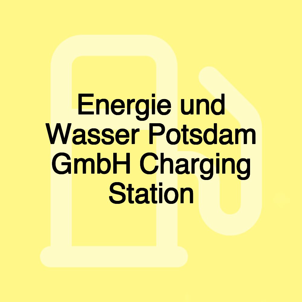 Energie und Wasser Potsdam GmbH Charging Station