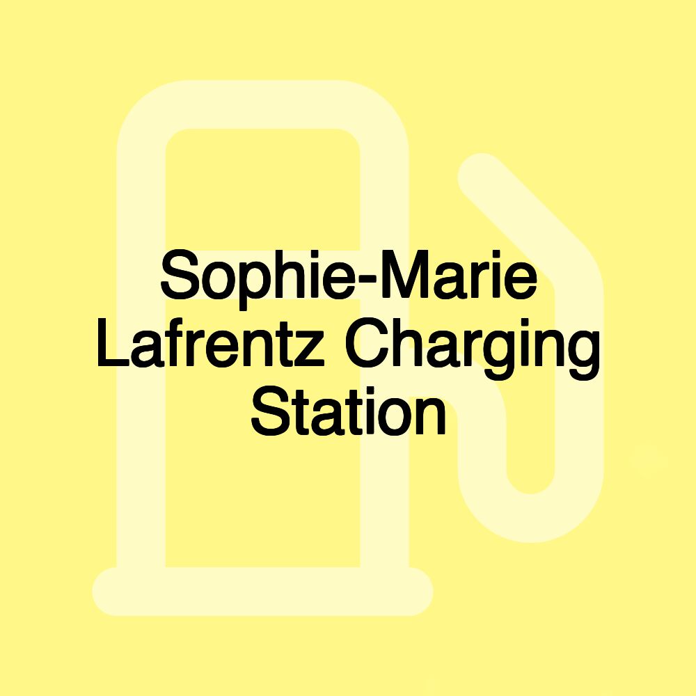 Sophie-Marie Lafrentz Charging Station