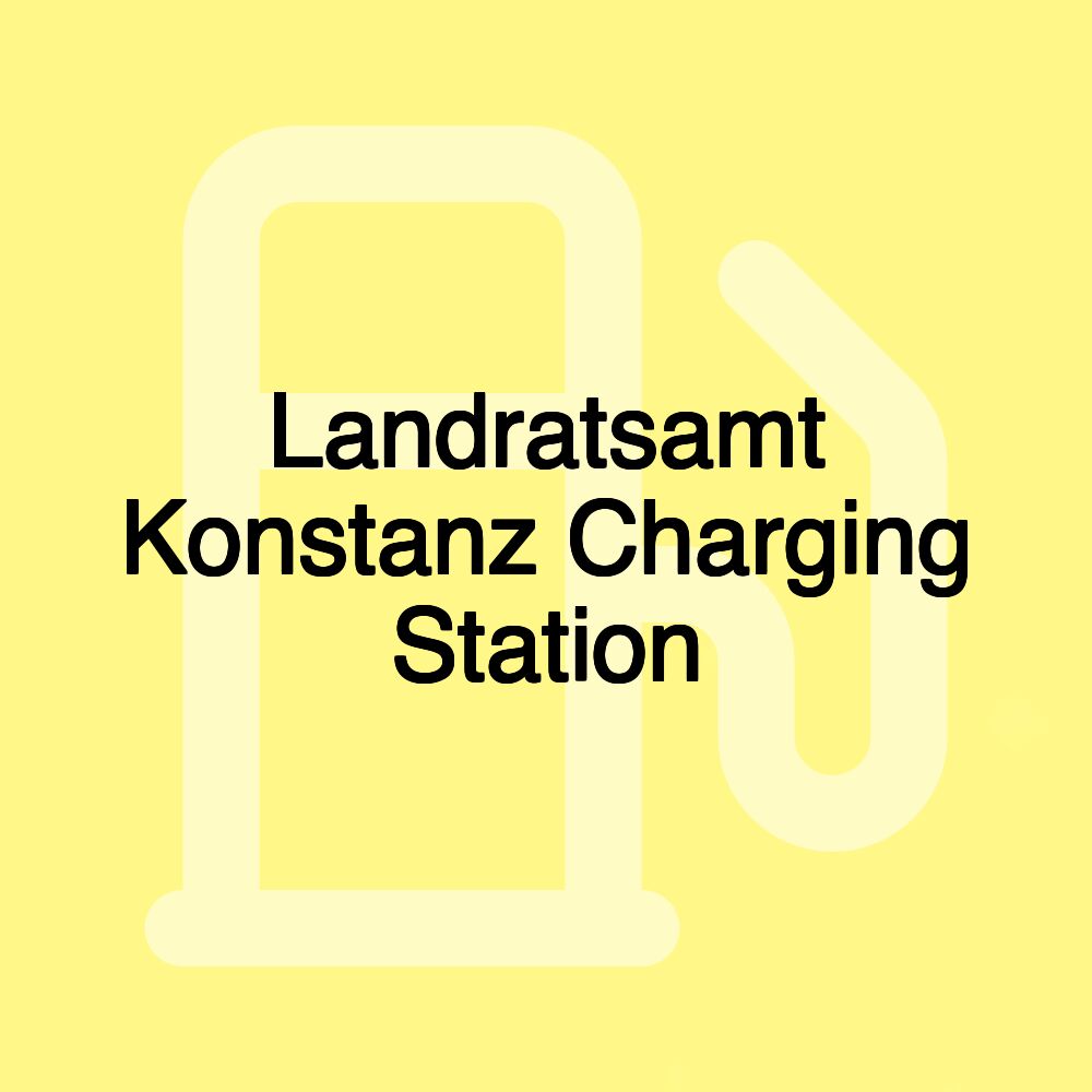 Landratsamt Konstanz Charging Station