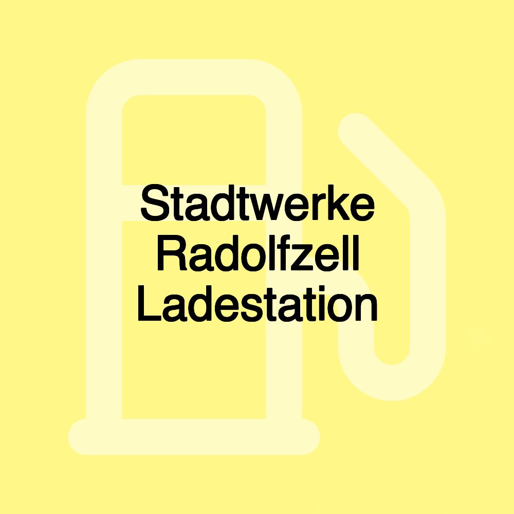 Stadtwerke Radolfzell Ladestation