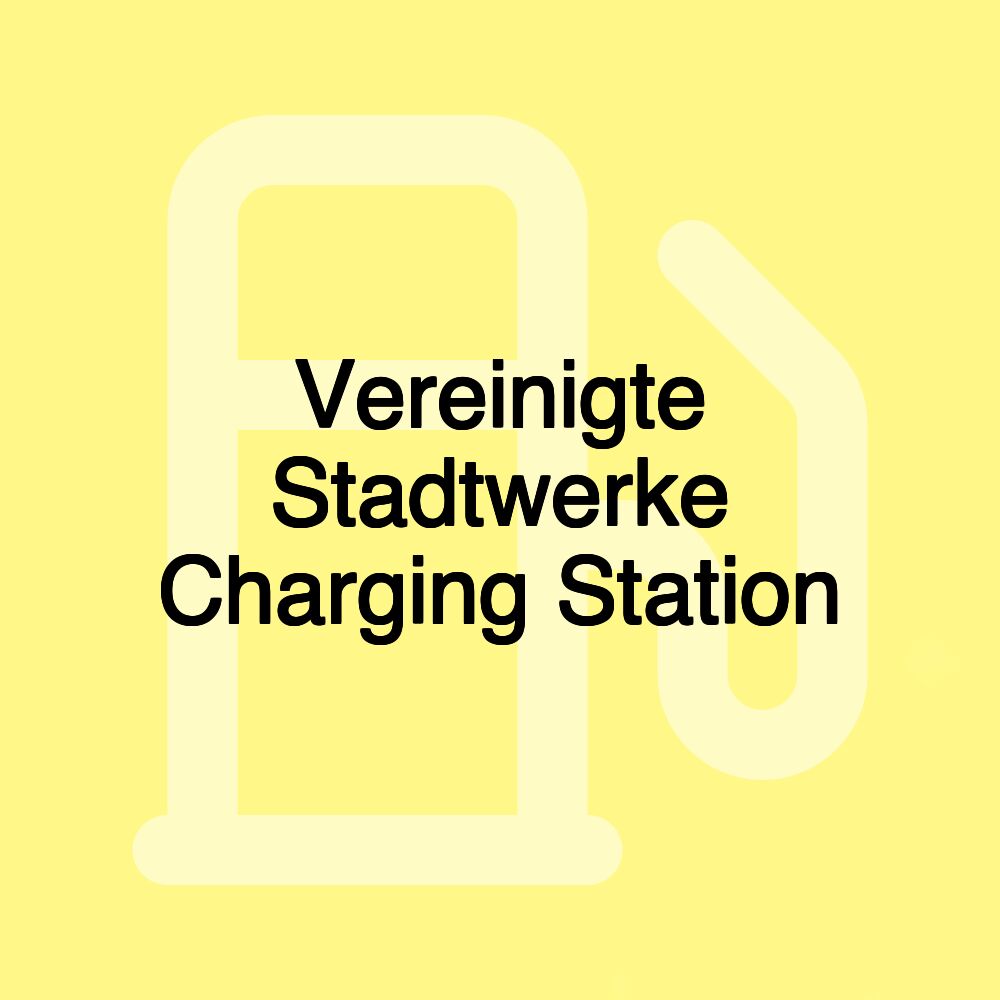 Vereinigte Stadtwerke Charging Station