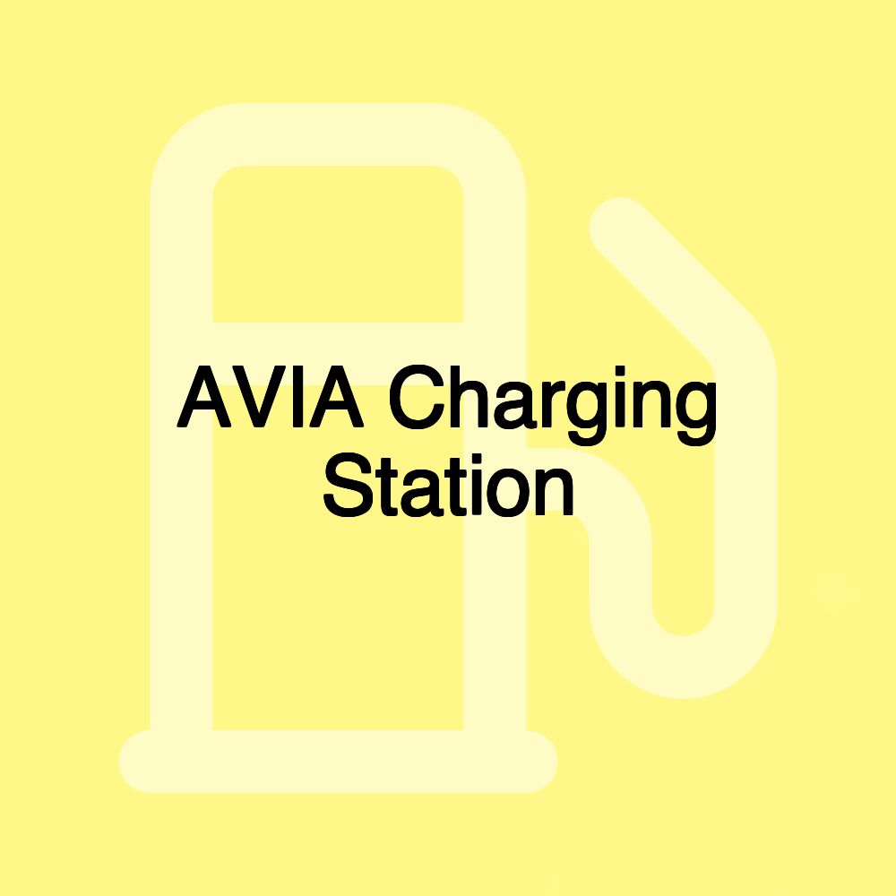 AVIA Charging Station