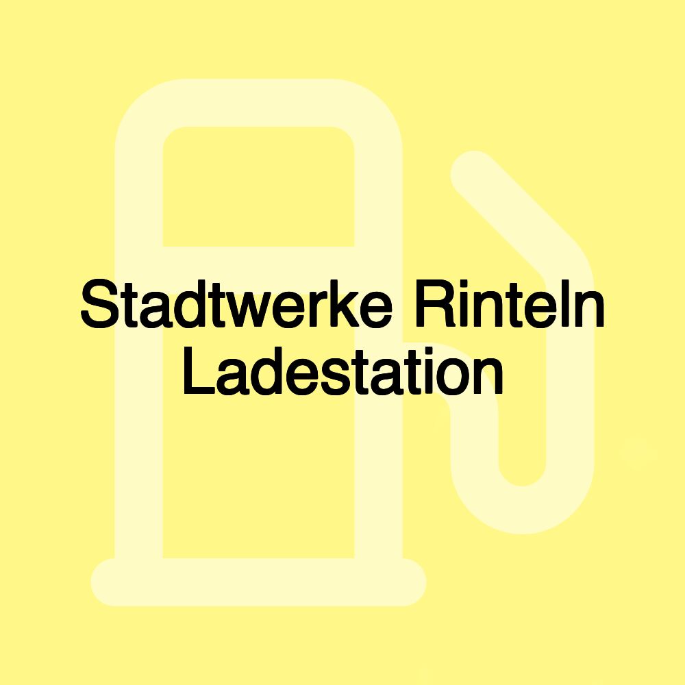 Stadtwerke Rinteln Ladestation