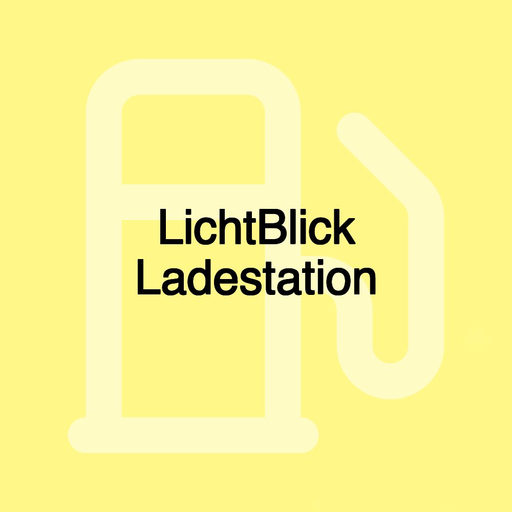 LichtBlick Ladestation