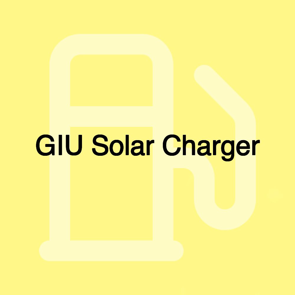 GIU Solar Charger