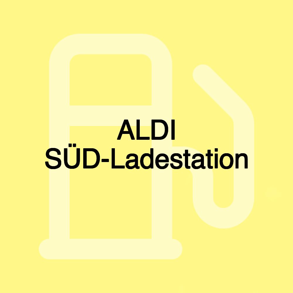 ALDI SÜD-Ladestation