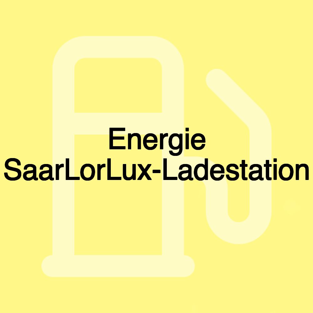 Energie SaarLorLux-Ladestation