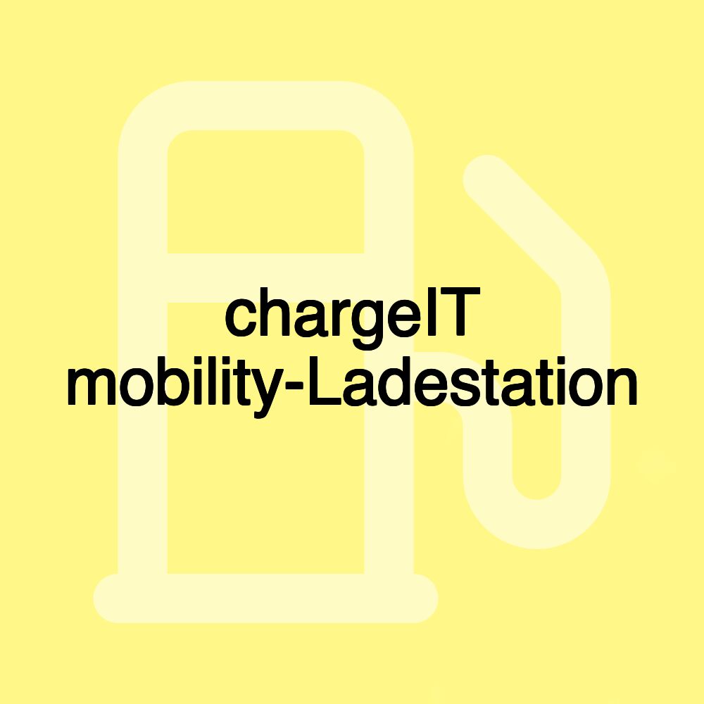 chargeIT mobility-Ladestation