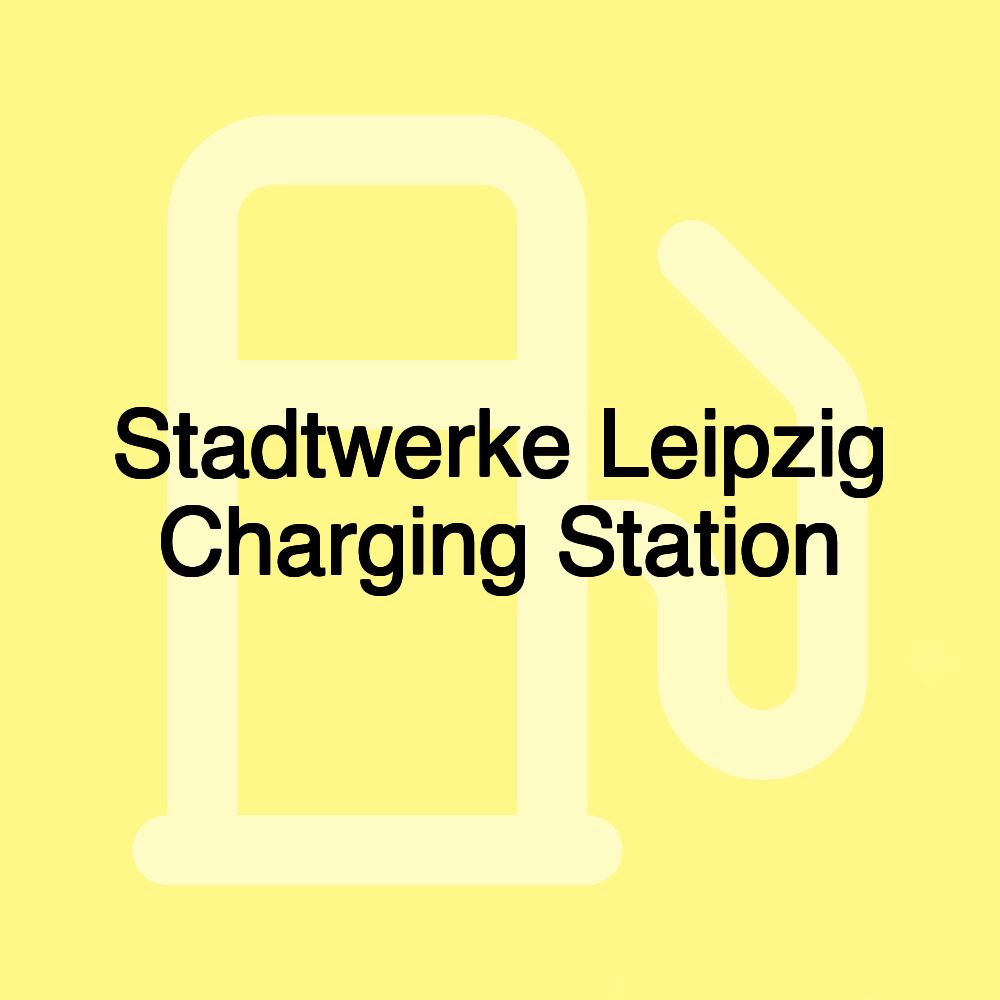 Stadtwerke Leipzig Charging Station