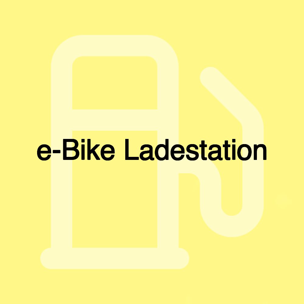 e-Bike Ladestation