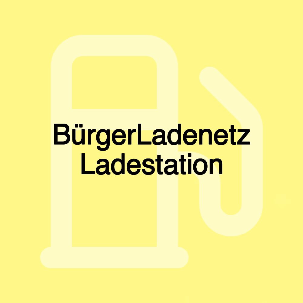 BürgerLadenetz Ladestation