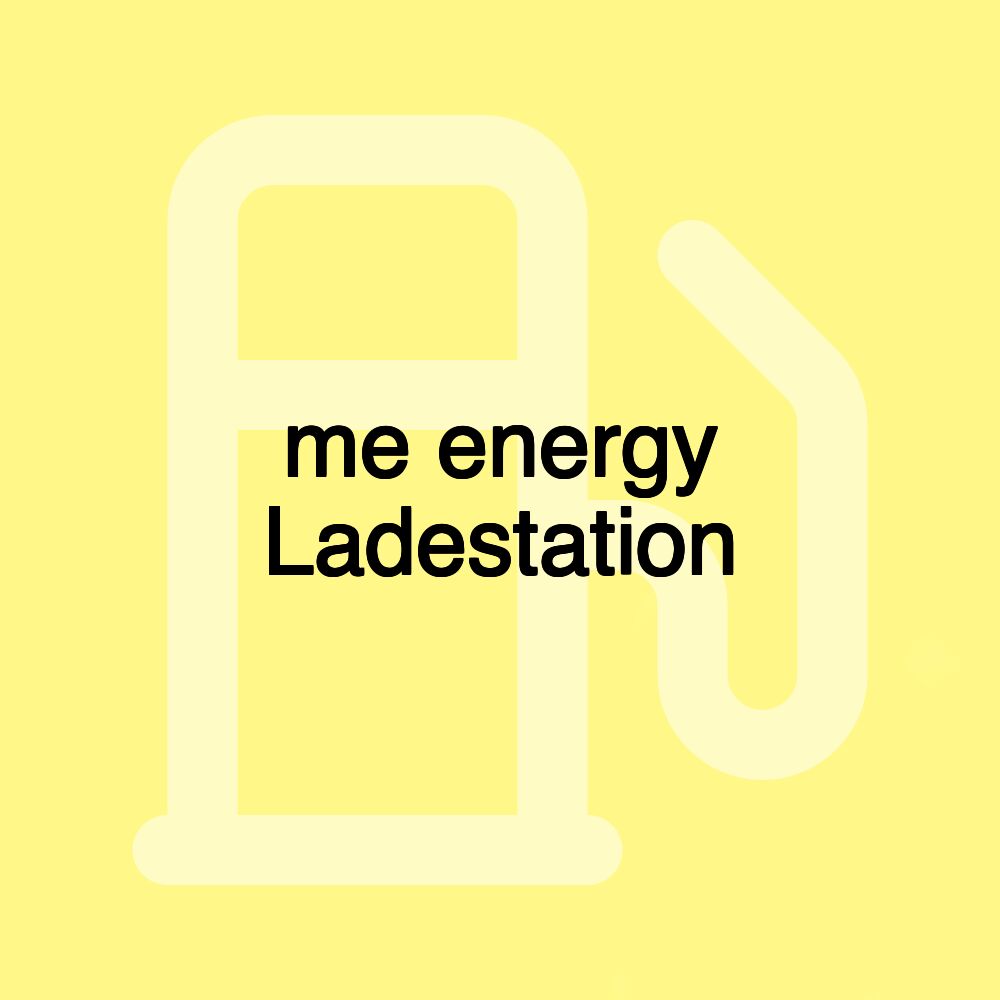 me energy Ladestation