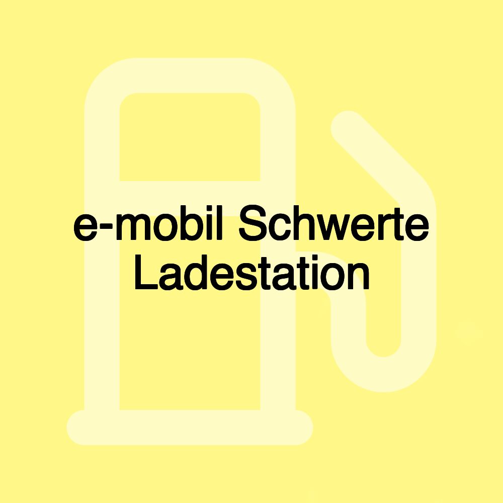 e-mobil Schwerte Ladestation