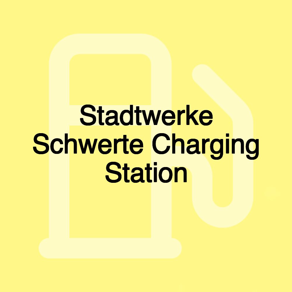 Stadtwerke Schwerte Charging Station