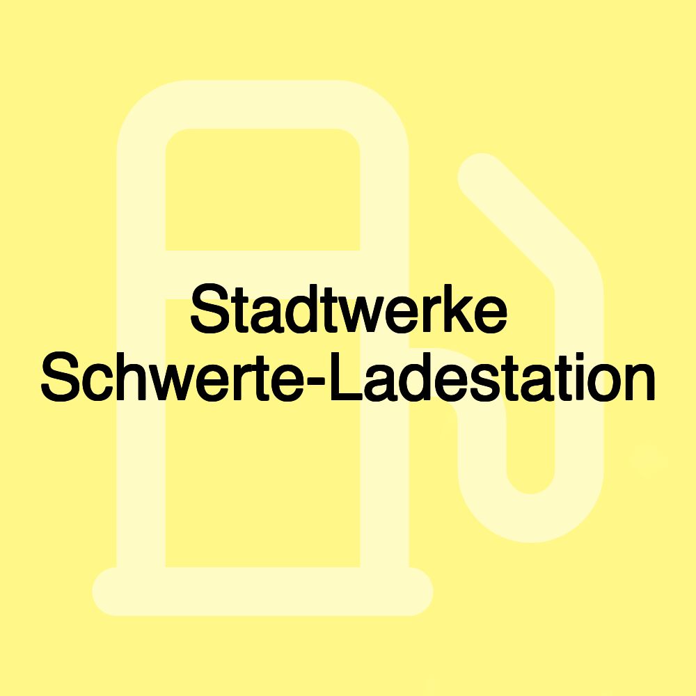 Stadtwerke Schwerte-Ladestation