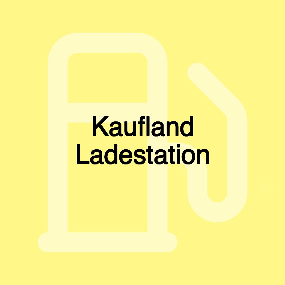 Kaufland Ladestation