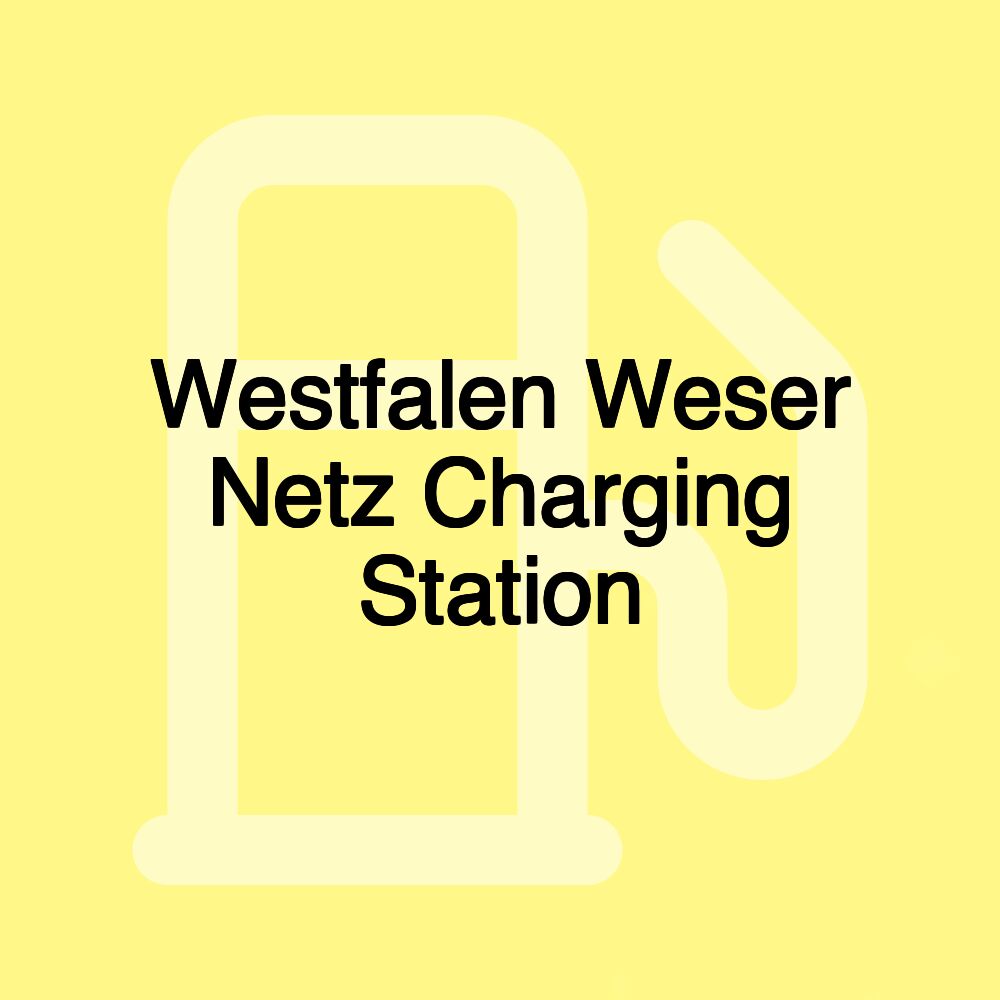 Westfalen Weser Netz Charging Station