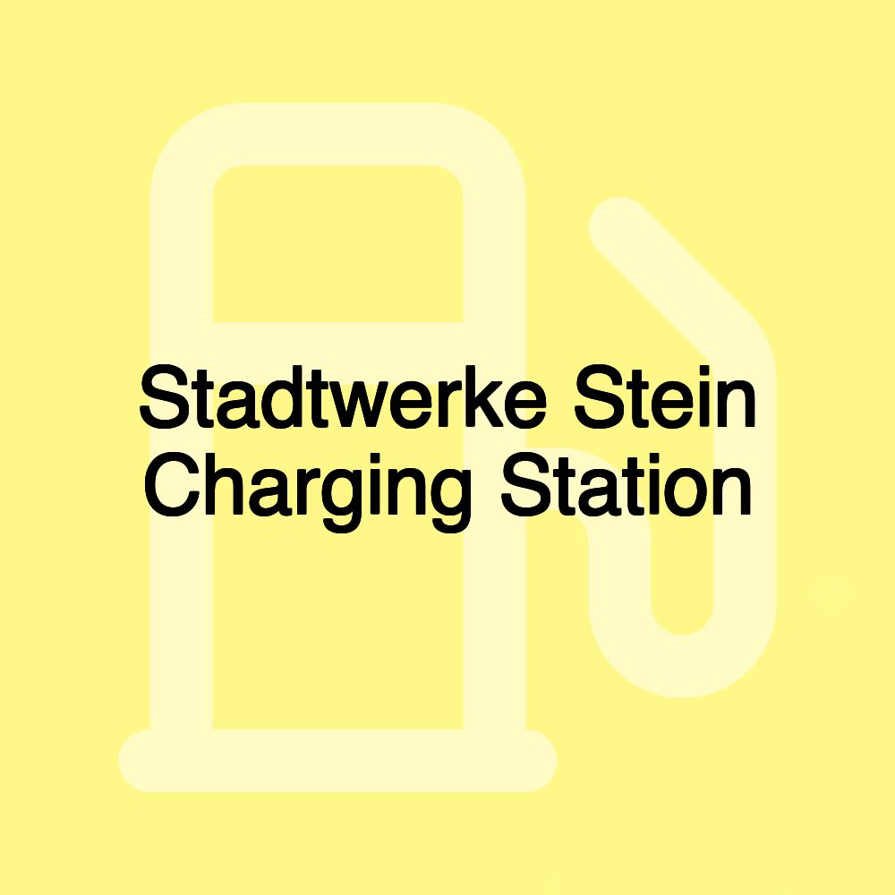 Stadtwerke Stein Charging Station