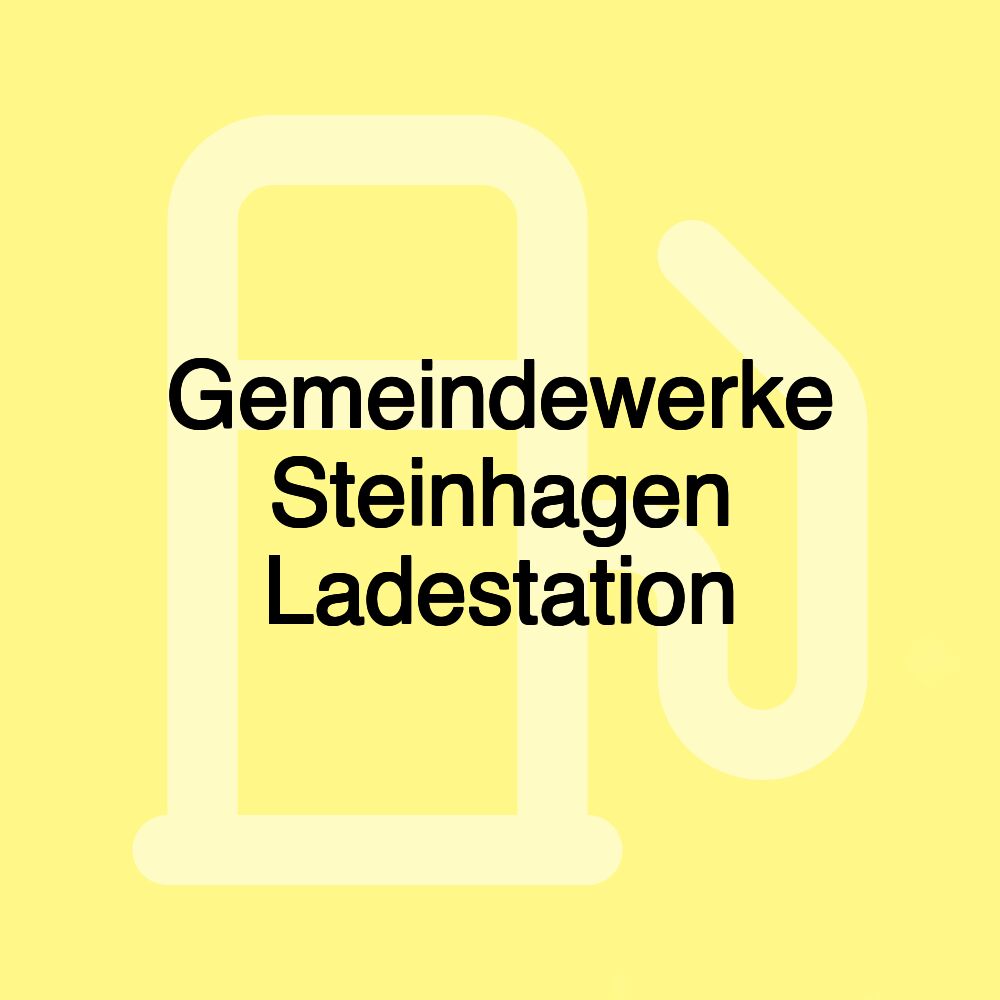 Gemeindewerke Steinhagen Ladestation