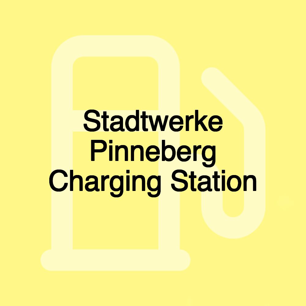 Stadtwerke Pinneberg Charging Station