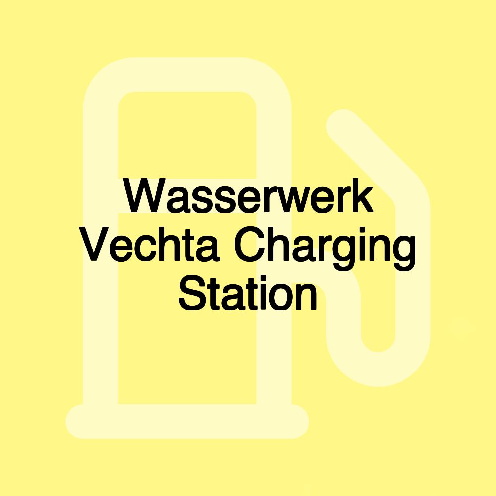 Wasserwerk Vechta Charging Station