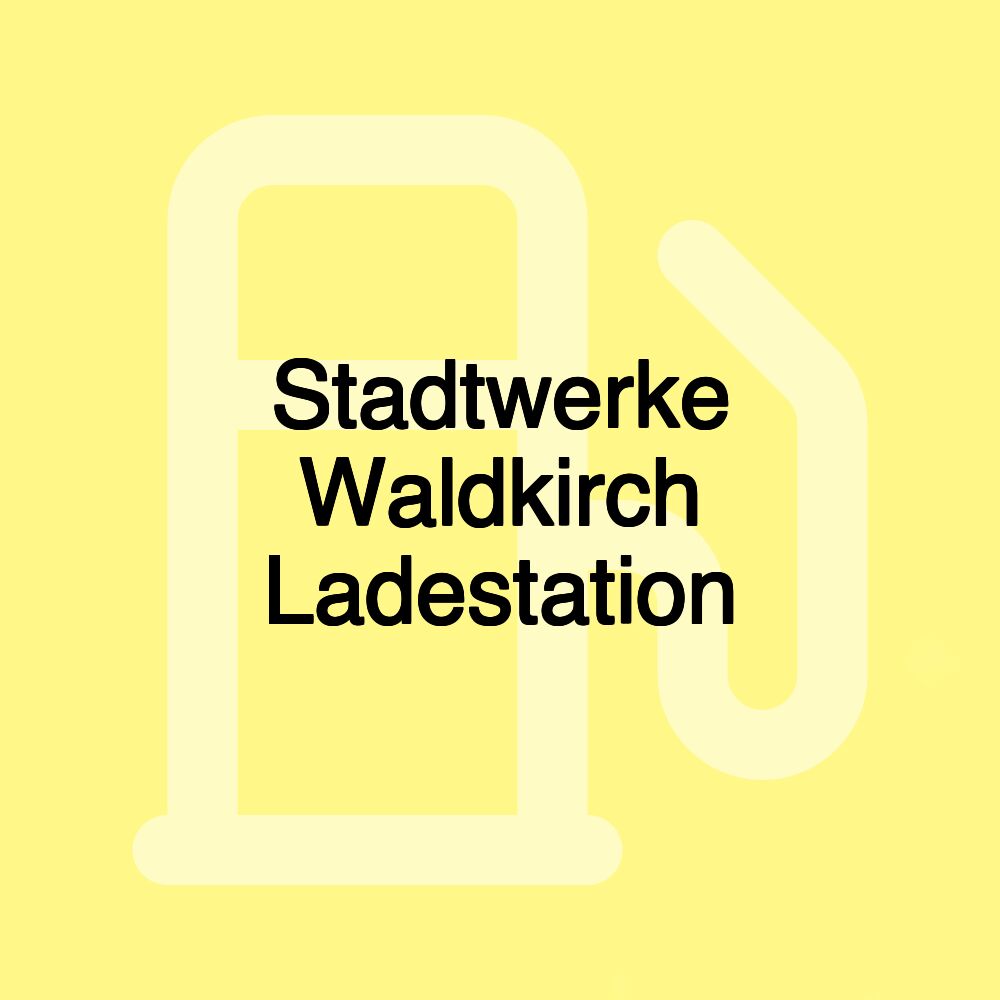 Stadtwerke Waldkirch Ladestation