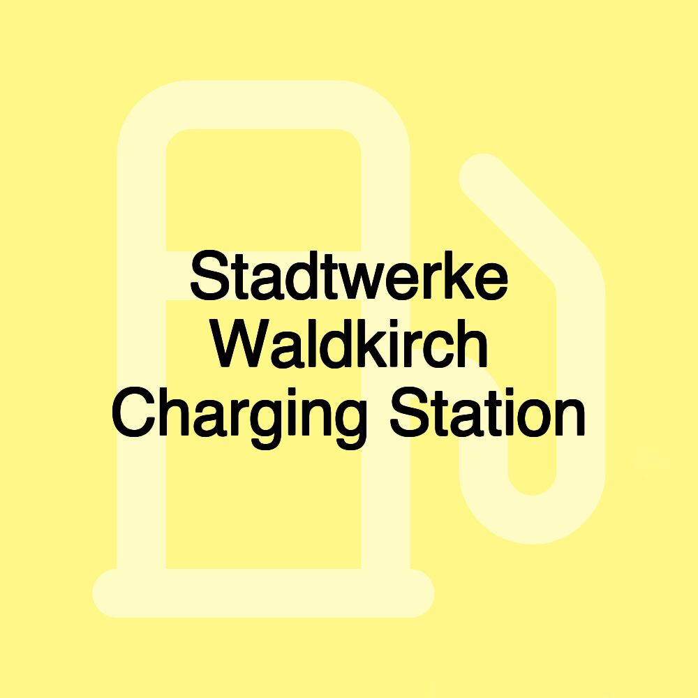 Stadtwerke Waldkirch Charging Station