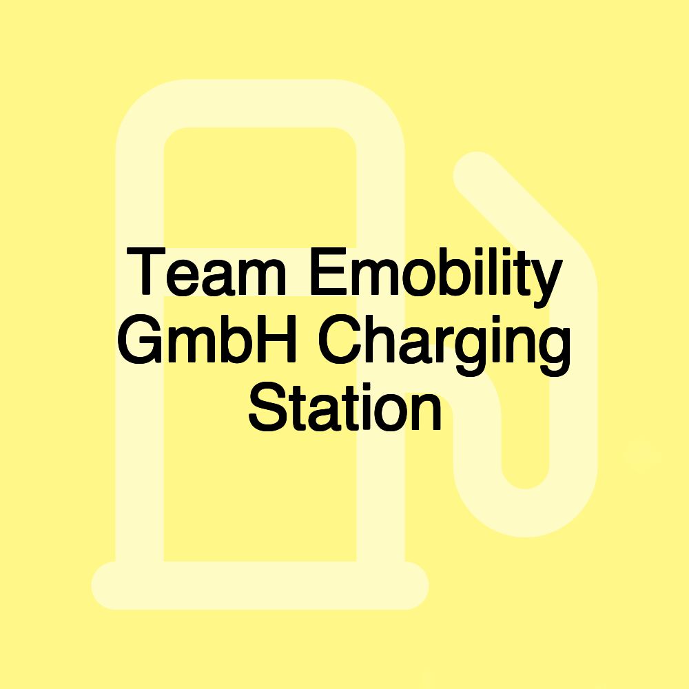 Team Emobility GmbH Charging Station