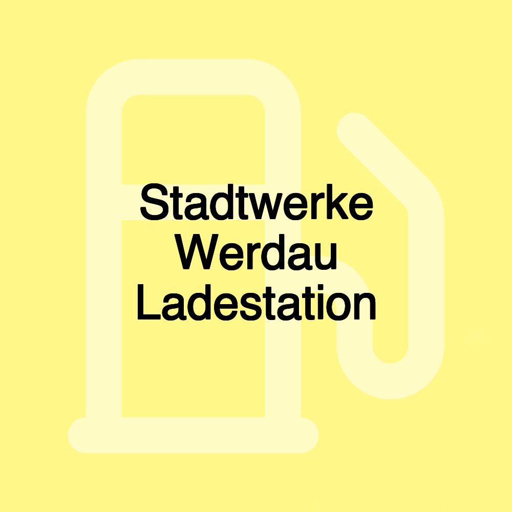 Stadtwerke Werdau Ladestation