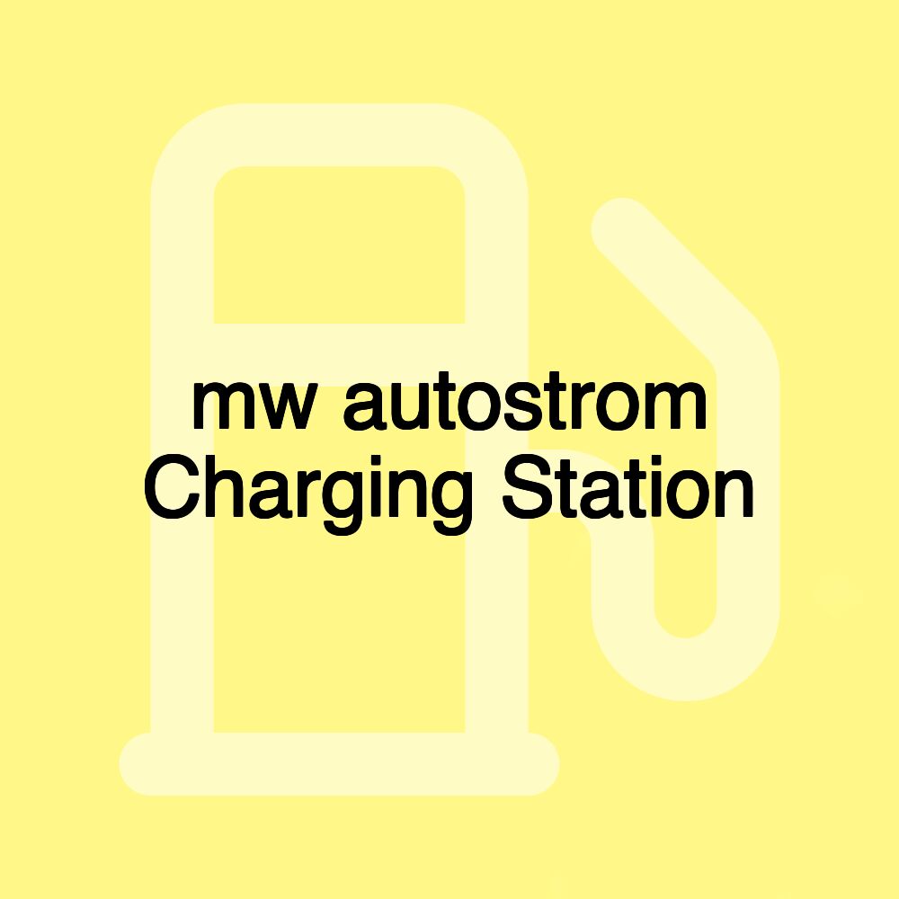 mw autostrom Charging Station