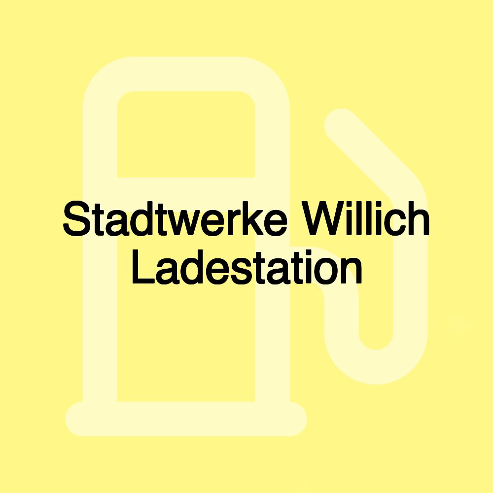 Stadtwerke Willich Ladestation