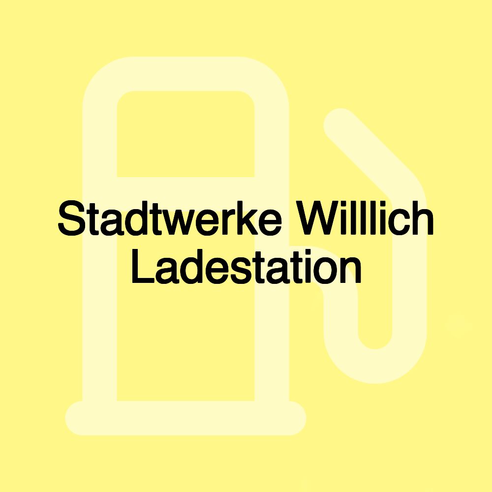 Stadtwerke Willlich Ladestation