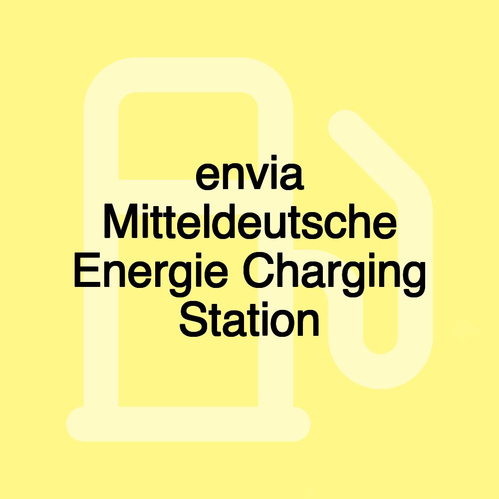 envia Mitteldeutsche Energie Charging Station