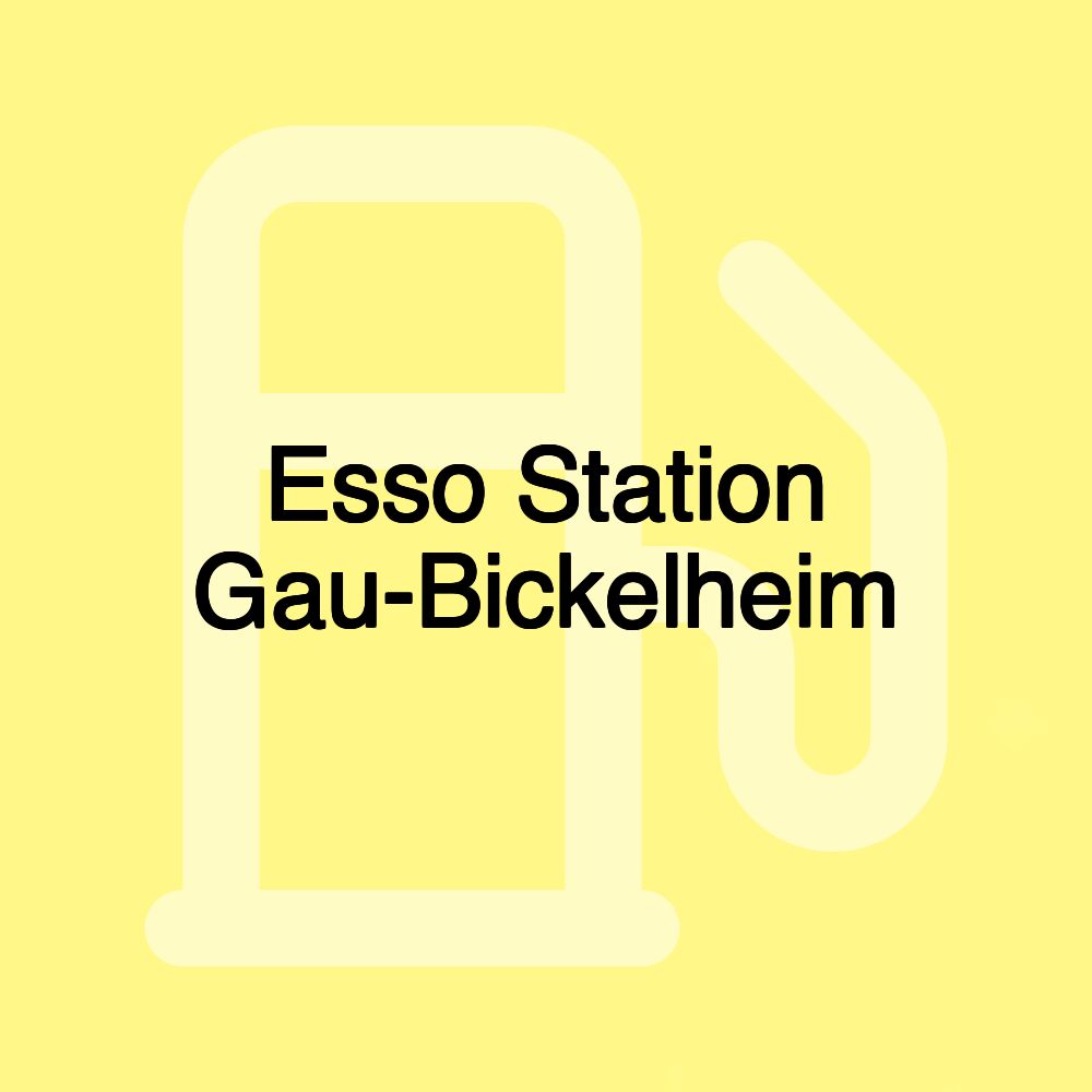 Esso Station Gau-Bickelheim