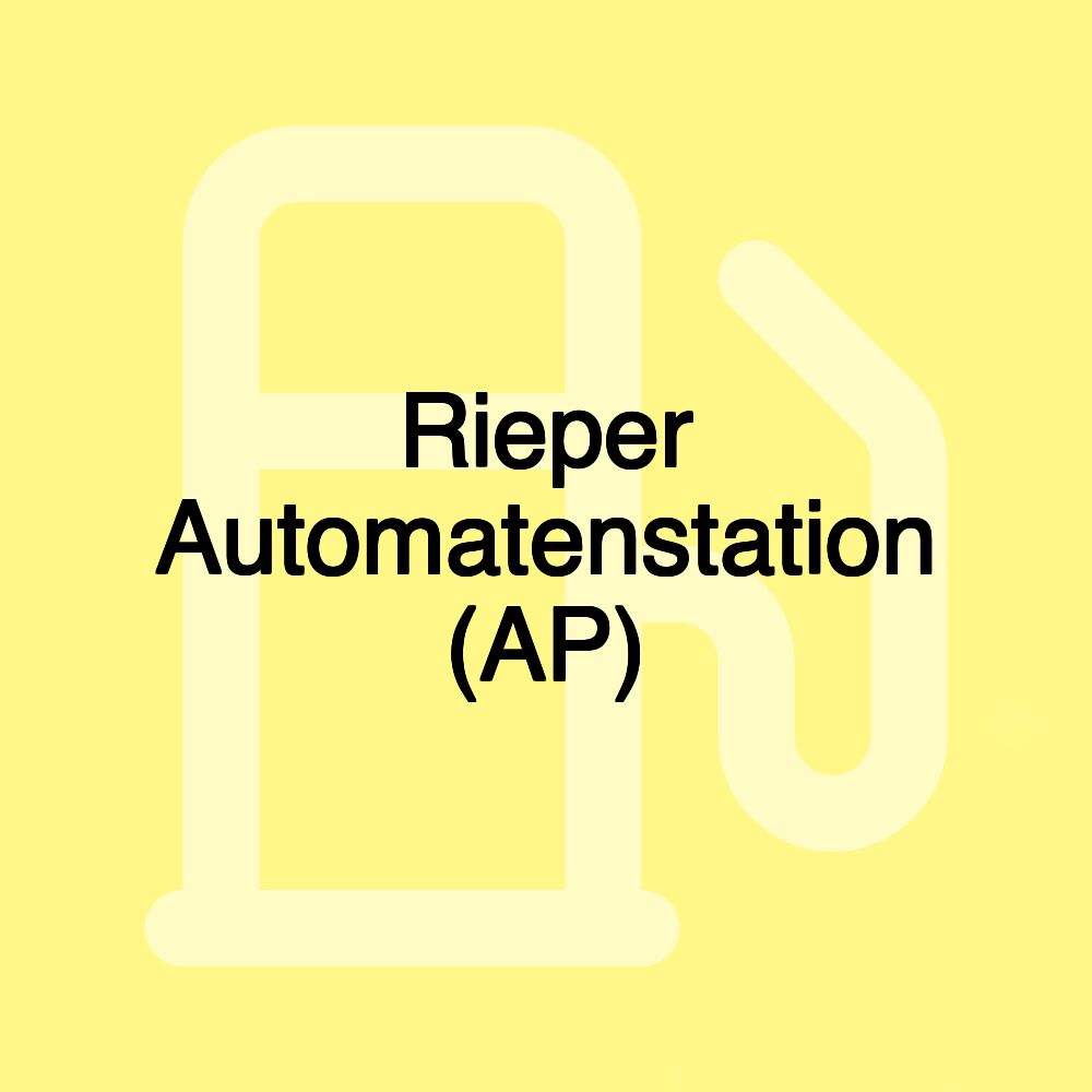 Rieper Automatenstation (AP)