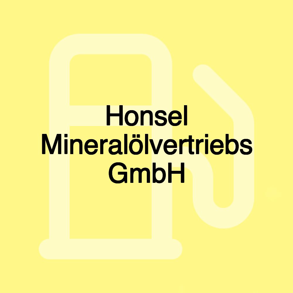 Honsel Mineralölvertriebs GmbH