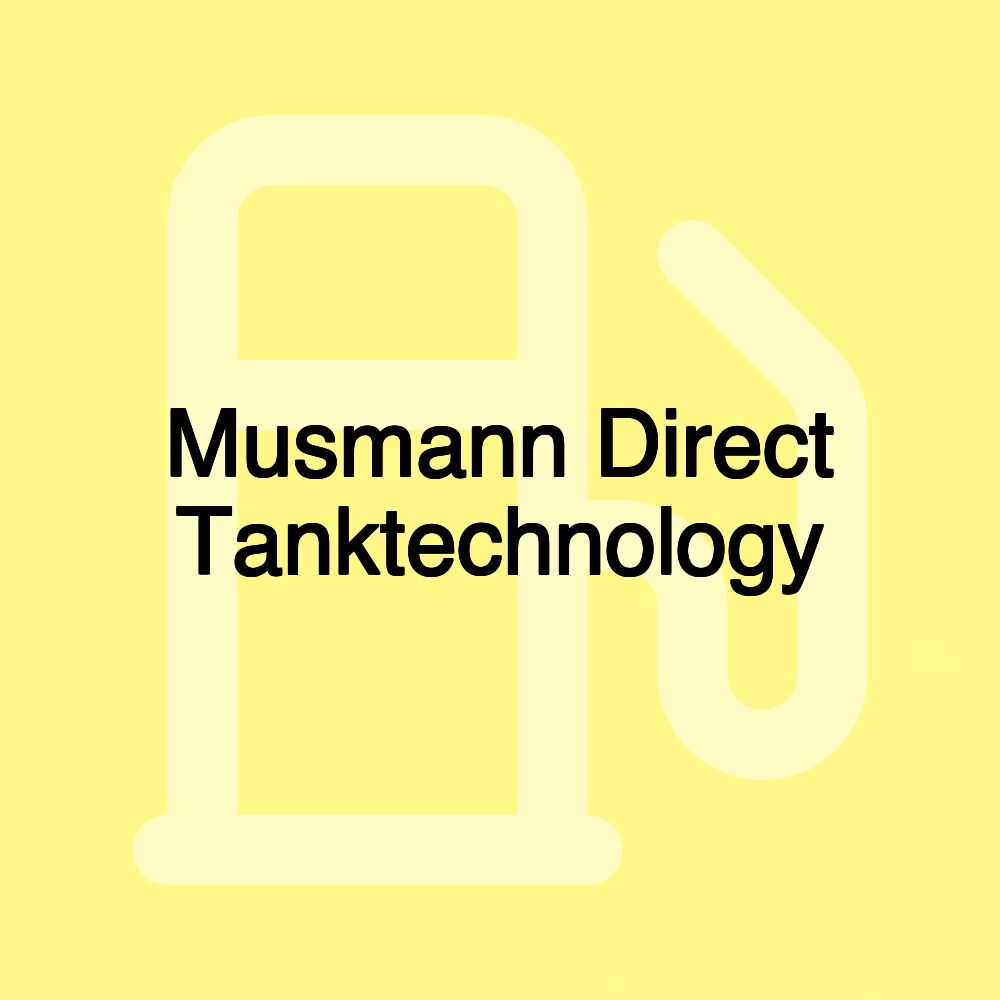 Musmann Direct Tanktechnology