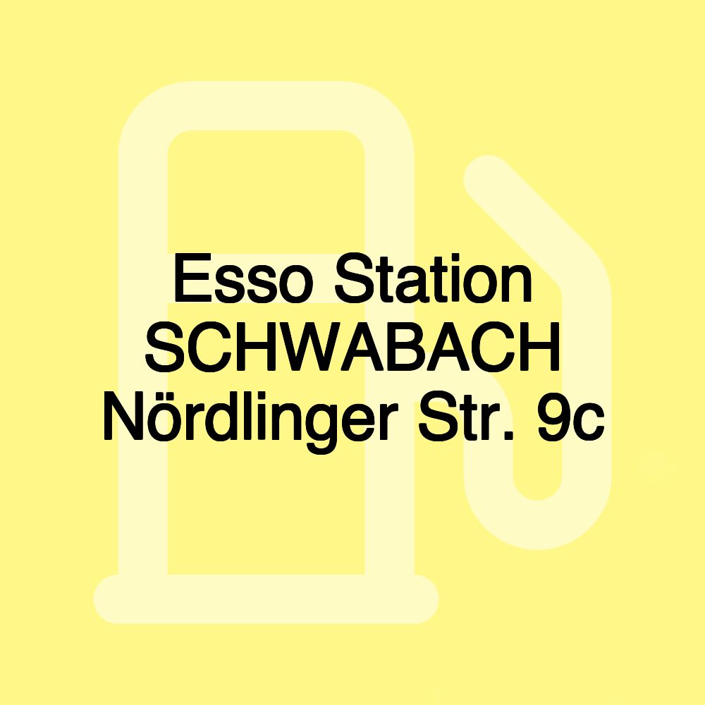 Esso Station SCHWABACH Nördlinger Str. 9c